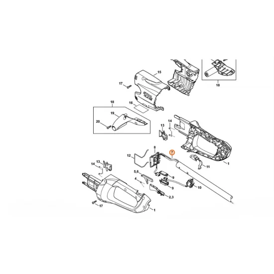 STIHL  Wiązka kabli 4859 440 3021